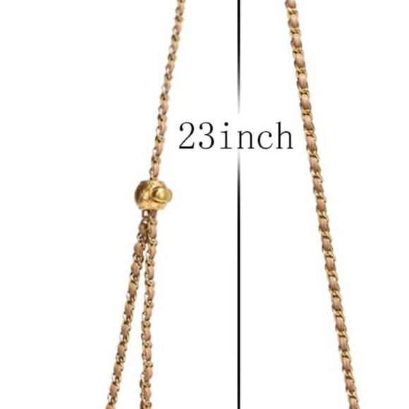 Apricot woven leather dumpling bag with straps, evening clutch, crossbody style - Picture 3 of 6